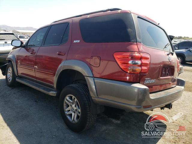 5TDZT34A83S138678 2003 TOYOTA SEQUOIA photo no. 2