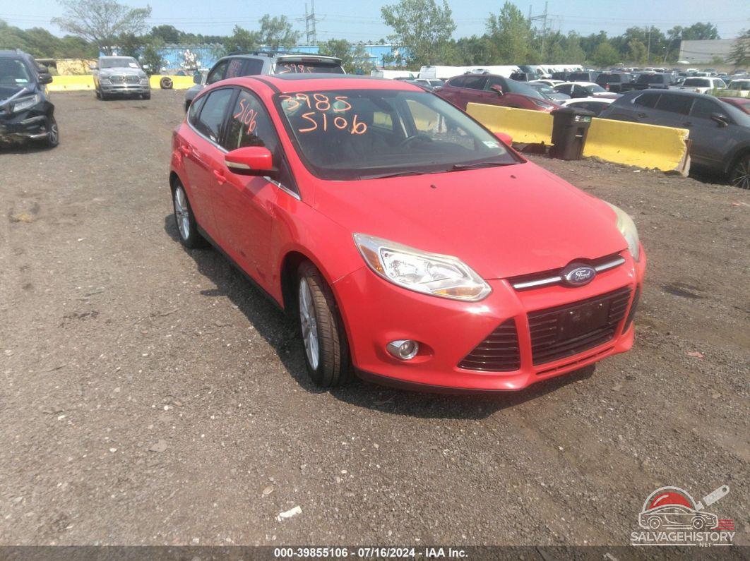 1FAHP3M21CL193540 2012 FORD FOCUS photo no. 10