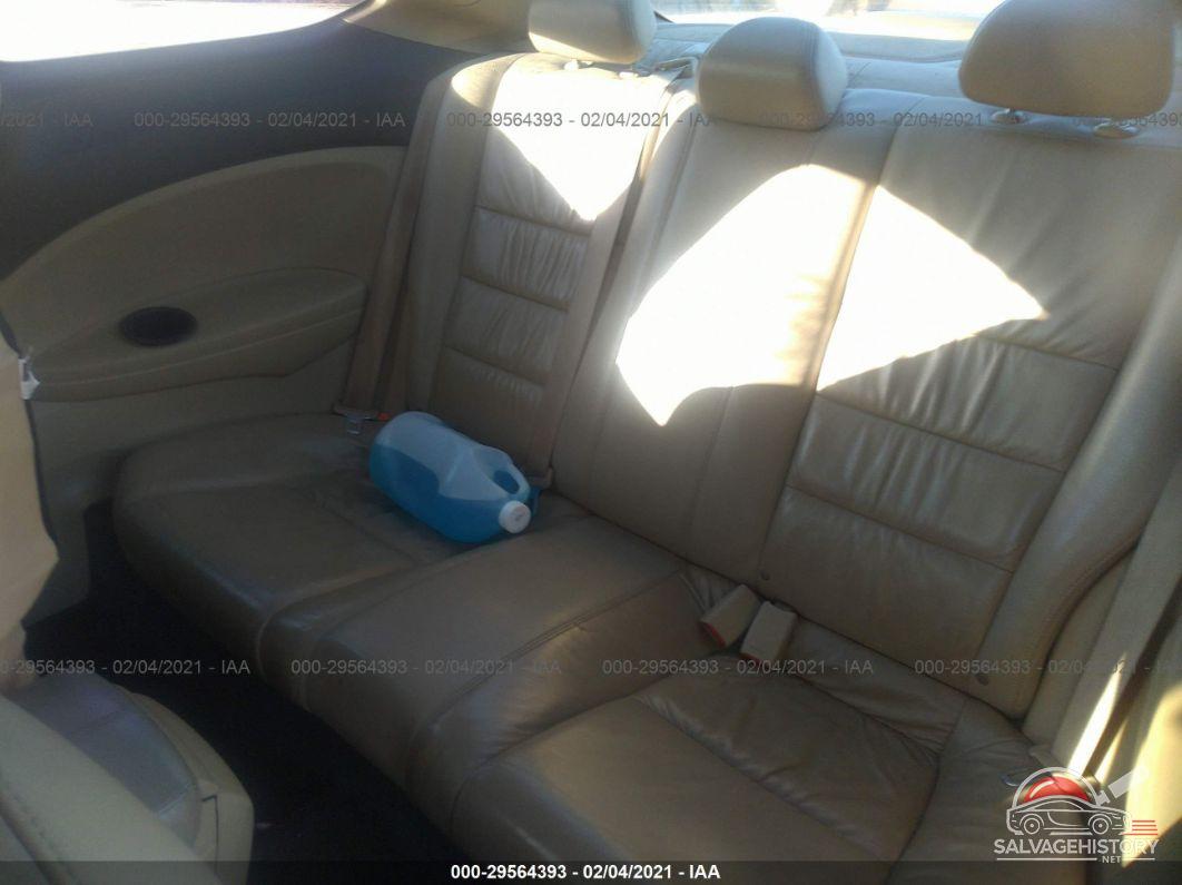 1HGCS22838A008123 2008 HONDA ACCORD CPE photo no. 8