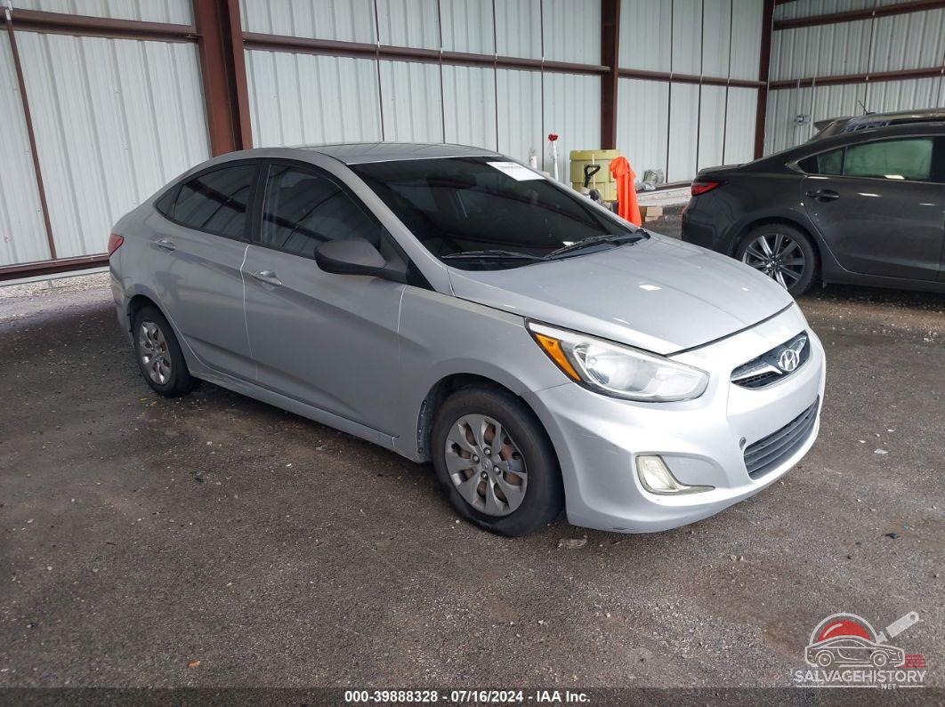 KMHCT4AE6GU951226 2016 HYUNDAI ACCENT photo no. 3