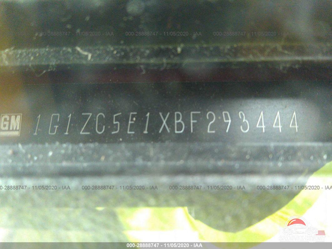1G1ZC5E1XBF293444 2011 CHEVROLET MALIBU photo no. 9