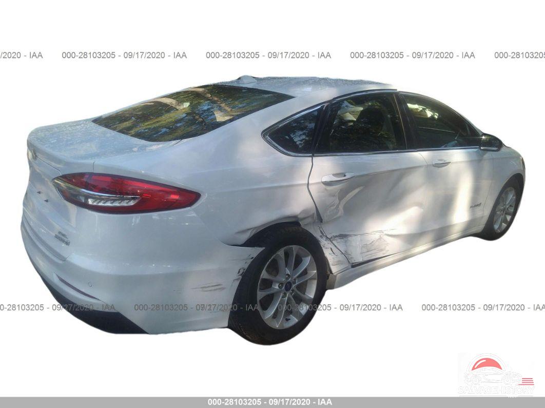 3FA6P0MU4KR180174 2019 FORD FUSION HYBRID photo no. 4