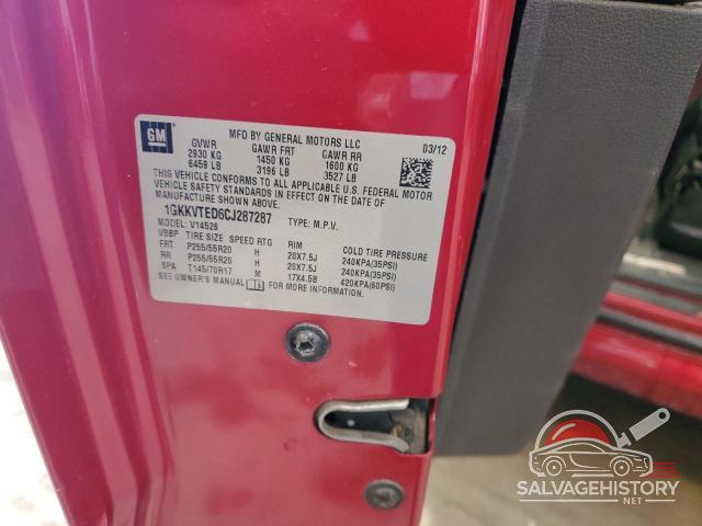 1GKKVTED6CJ287287 2012 GMC ACADIA DEN photo no. 13