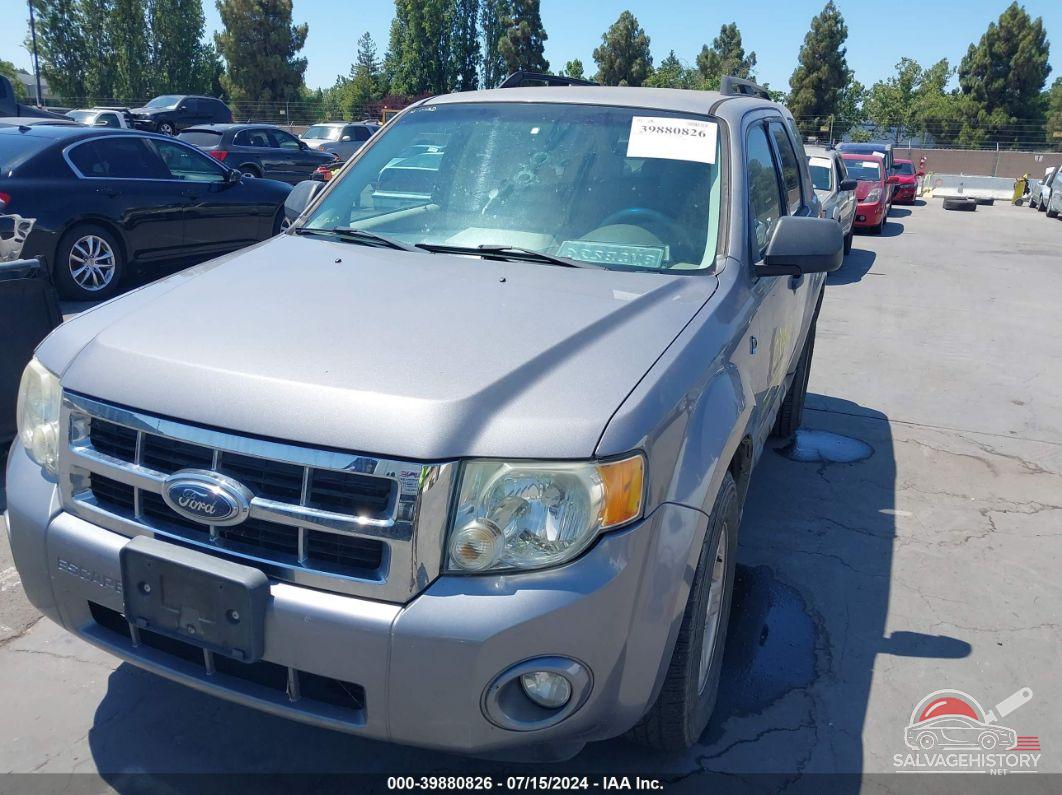 1FMCU49H68KB50157 2008 FORD ESCAPE HYBRID photo no. 6