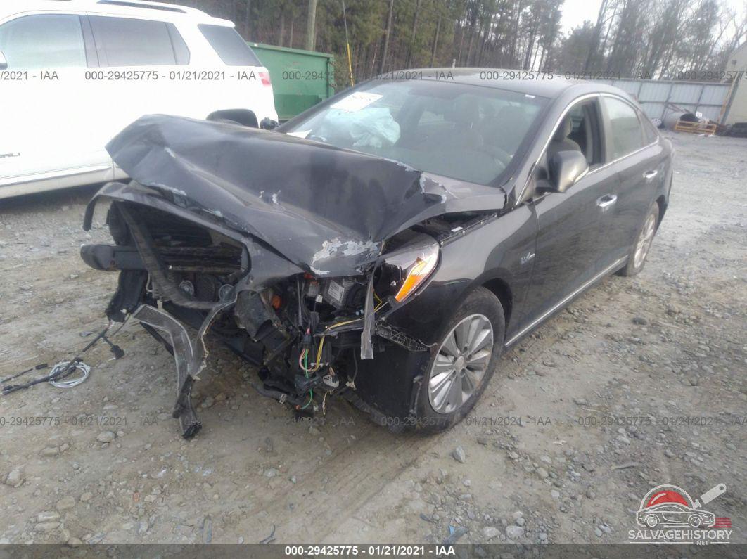 KMHE24L14GA014706 2016 HYUNDAI SONATA HYBRID photo no. 2