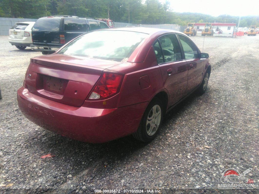 1G8AJ52F35Z120601 2005 SATURN ION photo no. 4