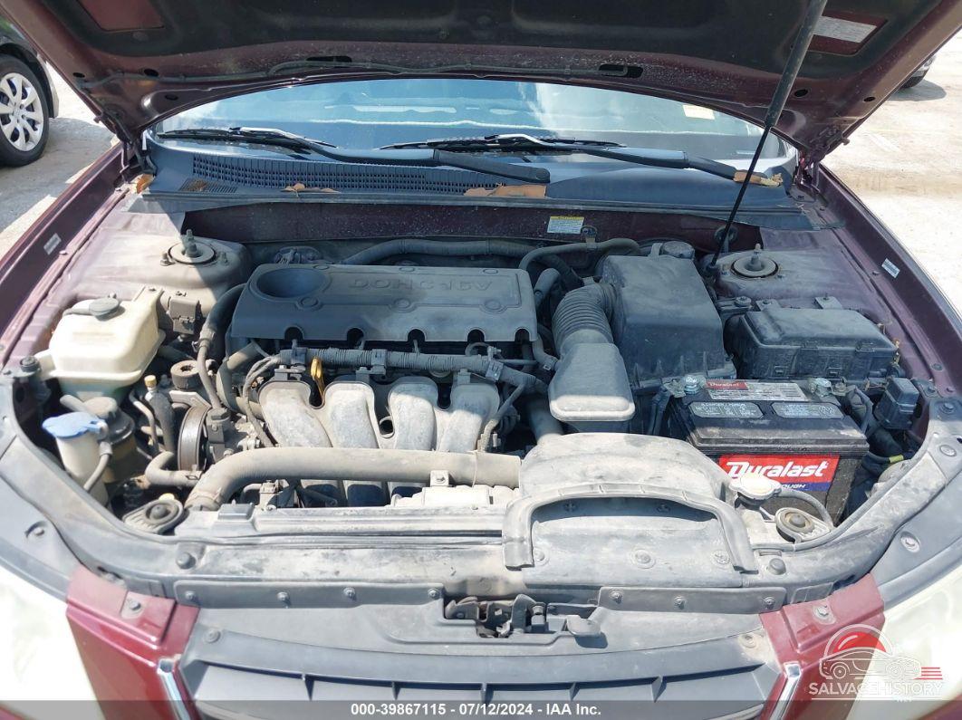5NPET46CX9H498083 2009 HYUNDAI SONATA photo no. 10