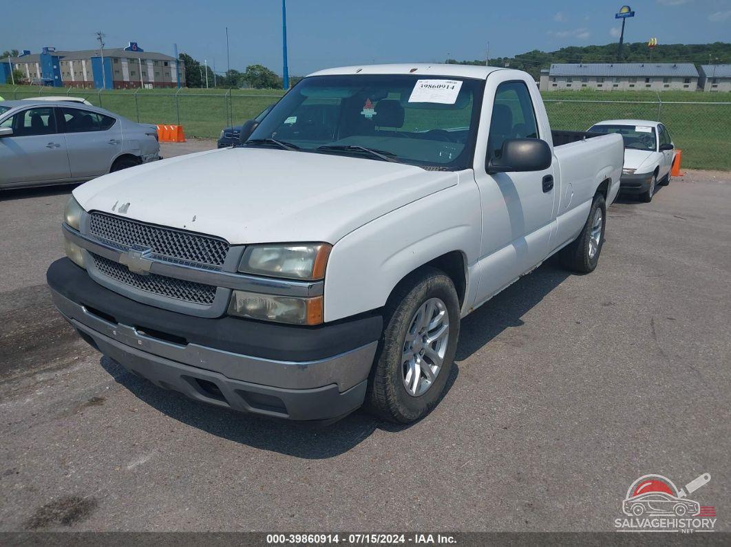 1GCEC14X65Z323689 2005 CHEVROLET SILVERADO 1500 photo no. 2