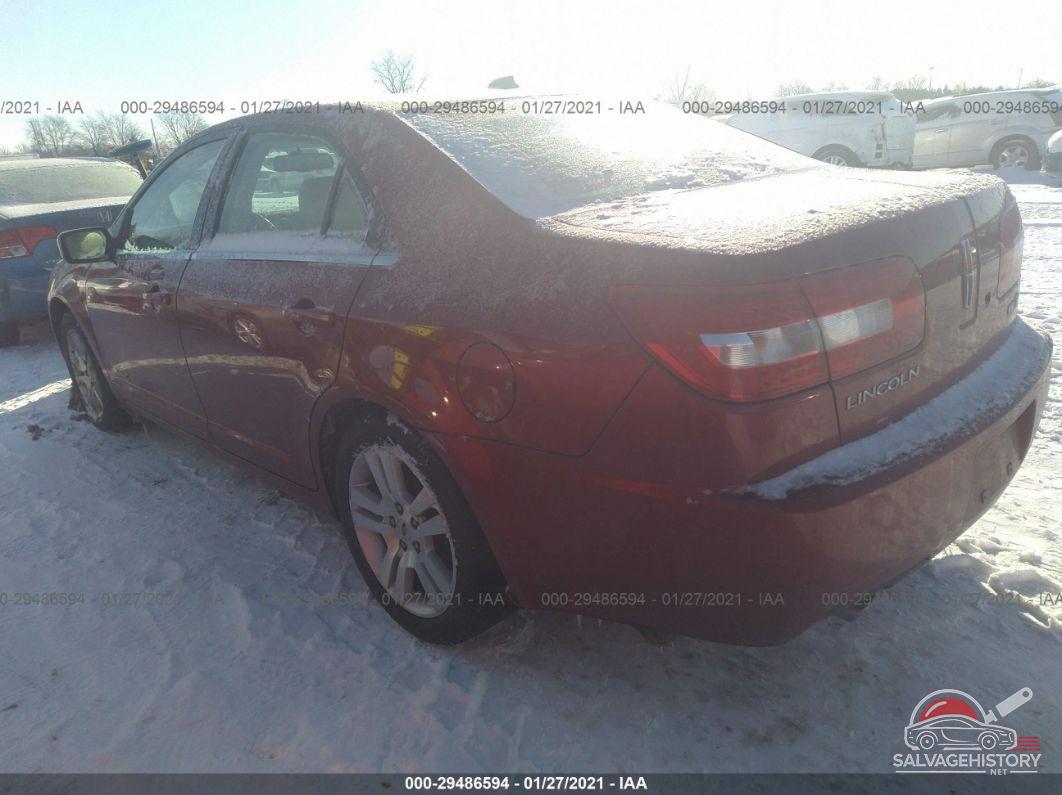 3LNHM26T77R617521 2007 LINCOLN MKZ photo no. 3