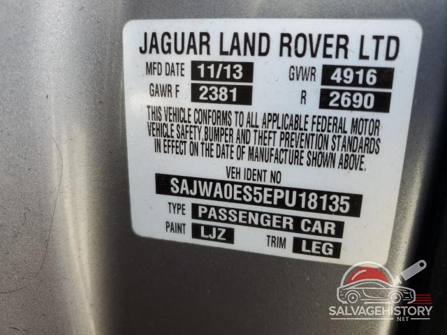 SAJWA0ES5EPU18135 2014 JAGUAR XF photo no. 12