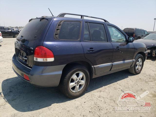 KM8SC73D75U968695 2005 HYUNDAI SANTA FE photo no. 3