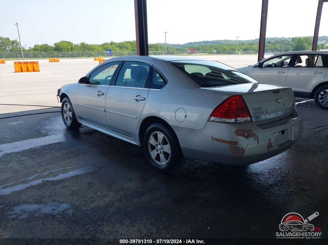 2G1WG5EK8B1115829 2011 CHEVROLET IMPALA photo no. 3
