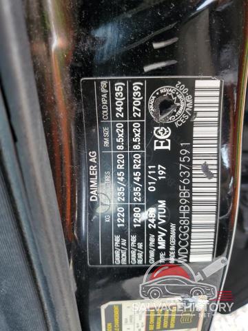 WDCGG8HB9BF637591 2011 MERCEDES-BENZ GLK-CLASS photo no. 13