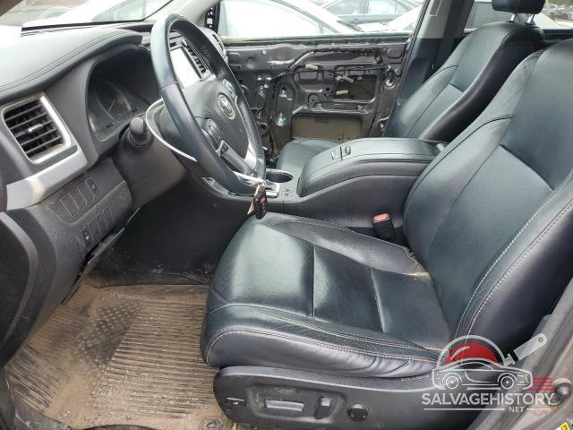 5TDJKRFH6GS331804 2016 TOYOTA HIGHLANDER photo no. 7