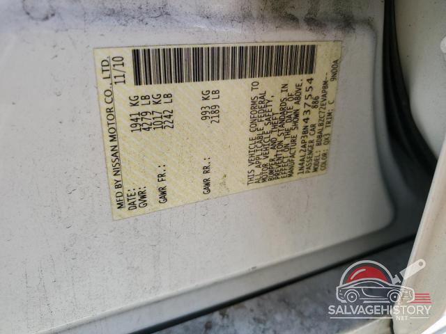 1N4AL2AP3BN437554 2011 NISSAN ALTIMA photo no. 12