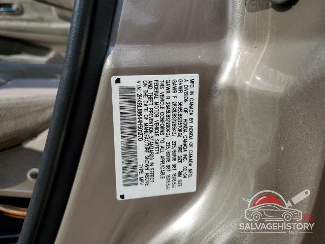 2HKRL18644H501270 2004 HONDA All Models photo no. 13