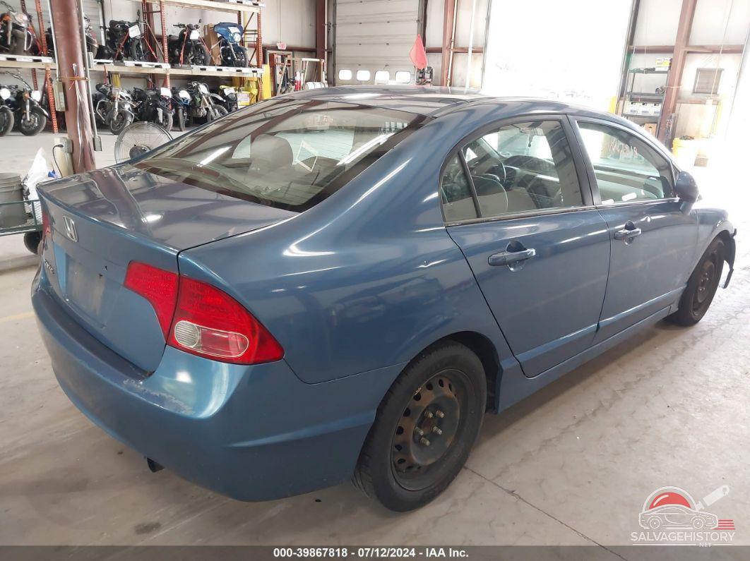1HGFA16557L035224 2007 HONDA CIVIC photo no. 4