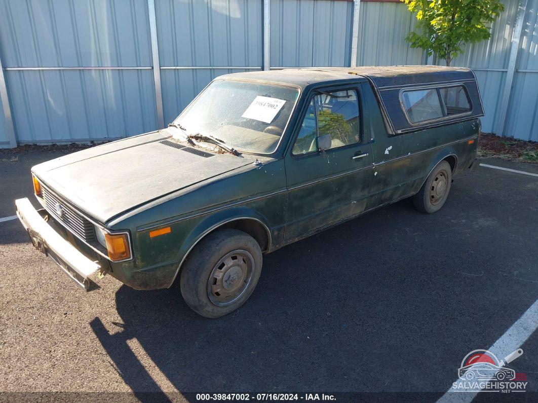 1V1KG0174CV018785 1982 VOLKSWAGEN RABBIT photo no. 2