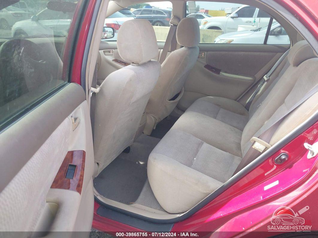 1NXBR32E56Z598687 2006 TOYOTA COROLLA photo no. 8