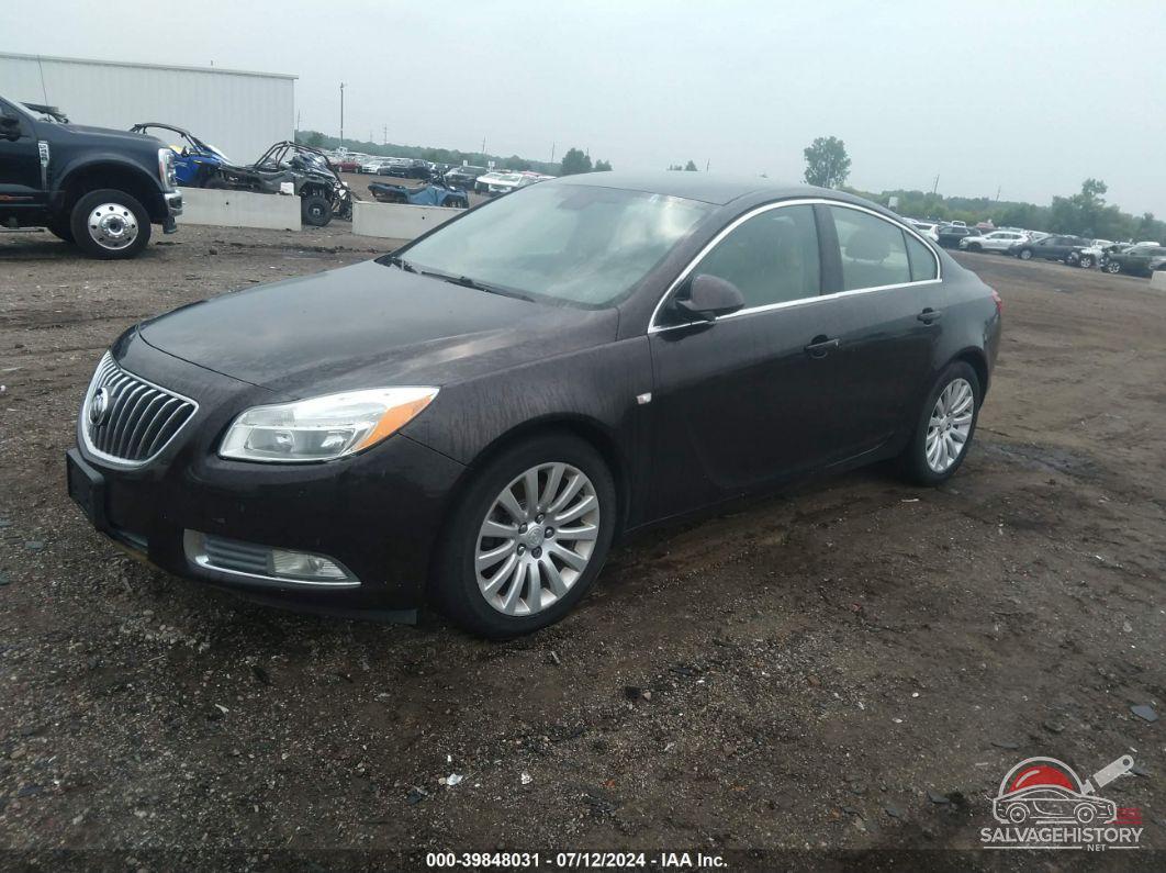 W04GV5EV8B1041632 2011 BUICK REGAL photo no. 2
