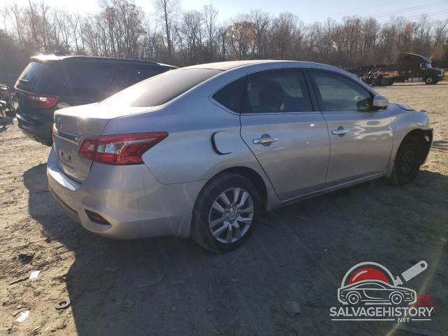3N1AB7AP8KY393633 2019 NISSAN SENTRA photo no. 3