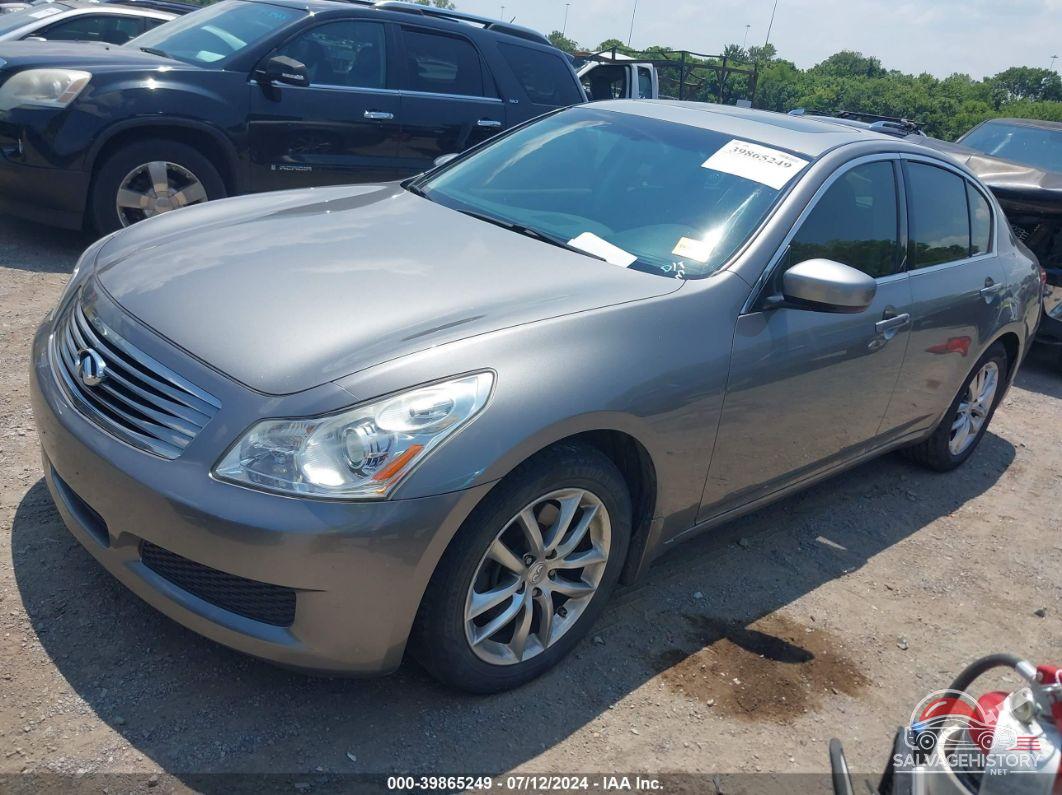 JNKCV61F19M052424 2009 INFINITI G37X photo no. 2