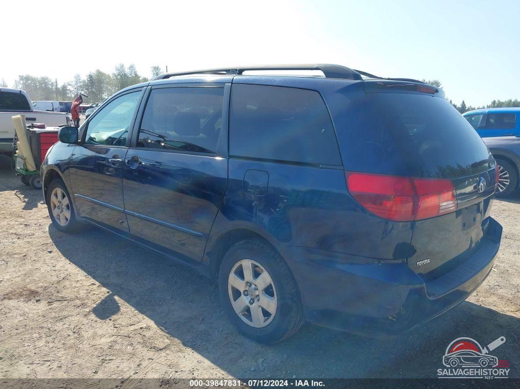 5TDZA23CX4S082361 2004 TOYOTA SIENNA photo no. 3