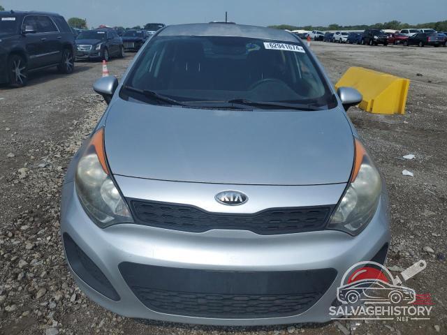 KNADM5A38D6227299 2013 KIA RIO photo no. 5