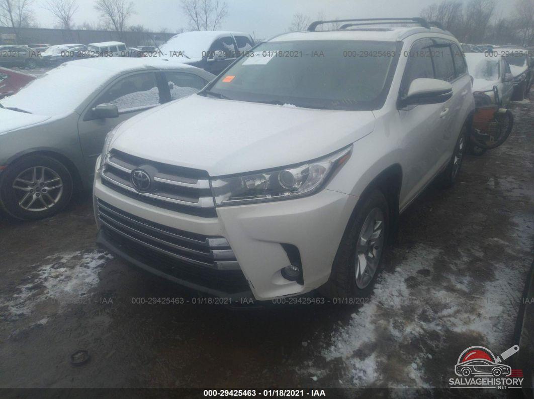 5TDDZRFHXHS360796 2017 TOYOTA HIGHLANDER photo no. 2