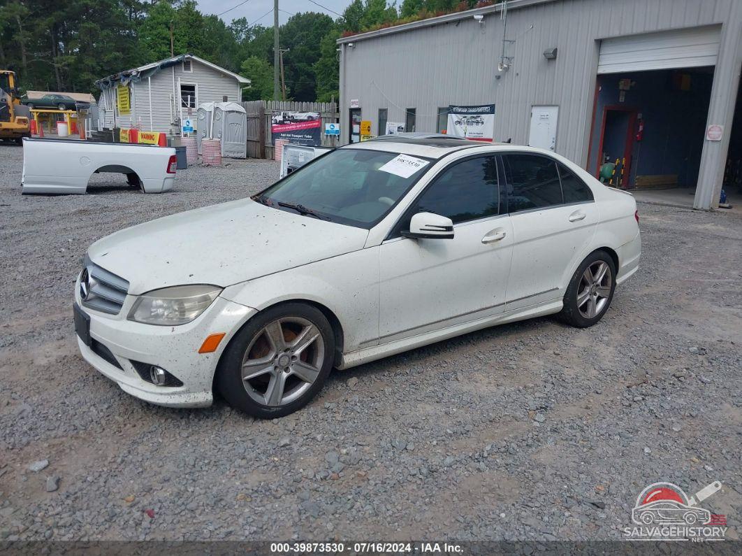 WDDGF8BB1AR090563 2010 MERCEDES-BENZ C-CLASS photo no. 2