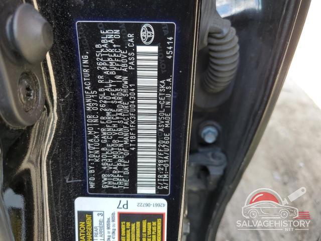 4T1BF1FK3FU043041 2015 TOYOTA CAMRY photo no. 12