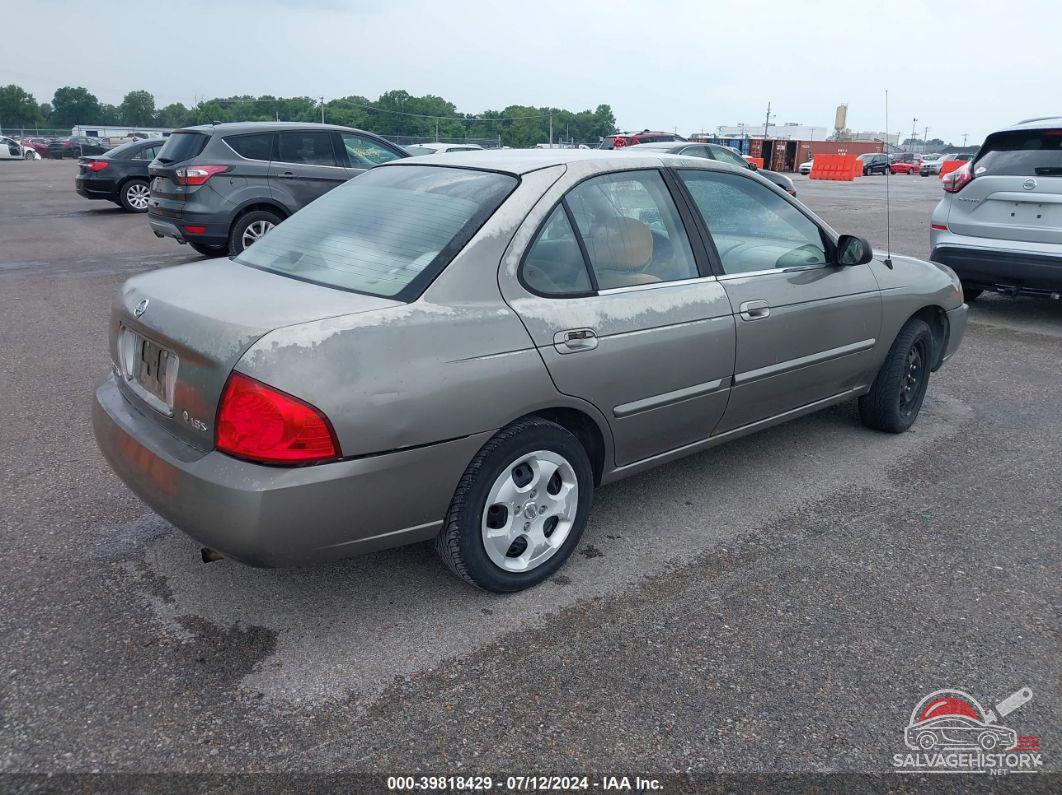 3N1CB51D24L846941 2004 NISSAN SENTRA photo no. 4