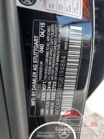 WDDHF5KB9GB194884 2016 MERCEDES-BENZ E-CLASS photo no. 12