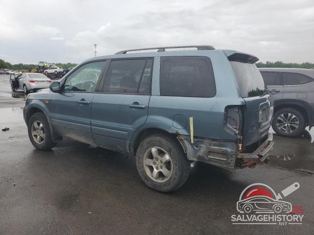 2HKYF18426H536667 2006 HONDA PILOT photo no. 2