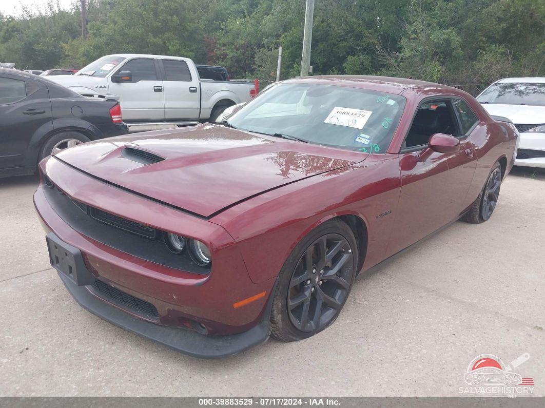 2C3CDZBT0NH233865 2022 DODGE CHALLENGER photo no. 2