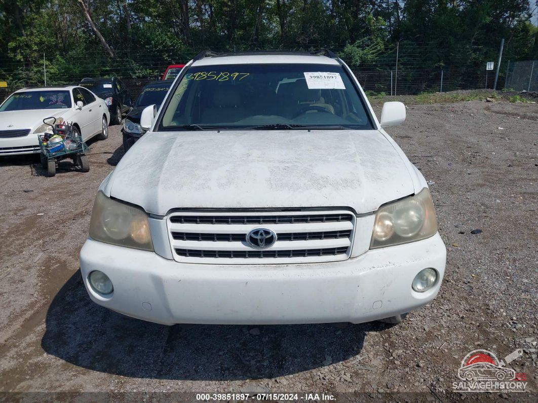 JTEHF21A320094460 2002 TOYOTA HIGHLANDER photo no. 6