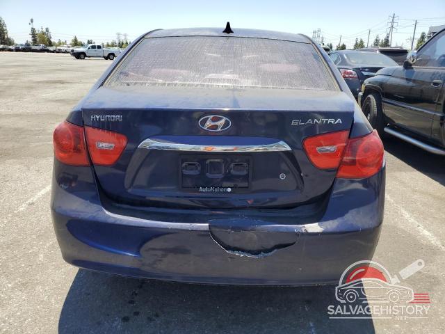 KMHDU4AD8AU966018 2010 HYUNDAI ELANTRA photo no. 6