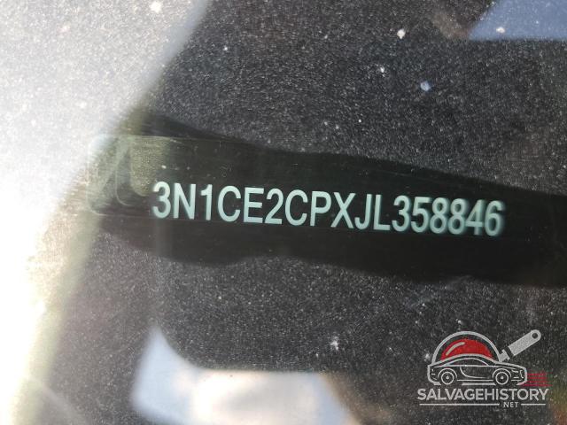 3N1CE2CPXJL358846 2018 NISSAN VERSA photo no. 12
