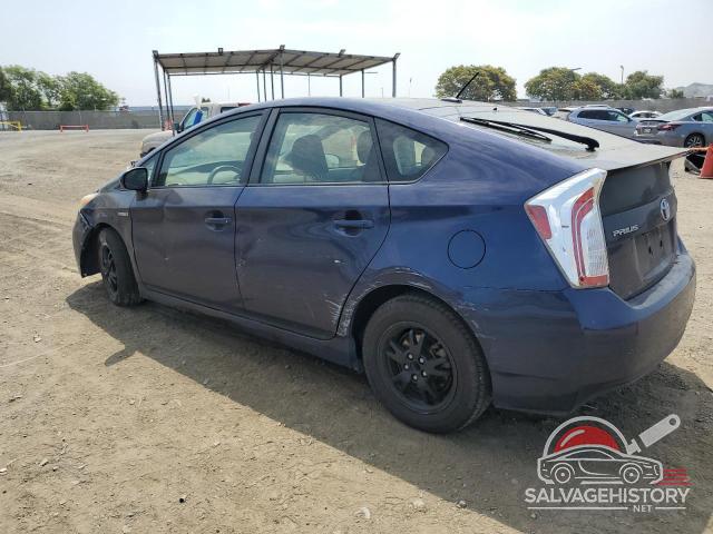 JTDKN3DU3E0391824 2014 TOYOTA PRIUS photo no. 2