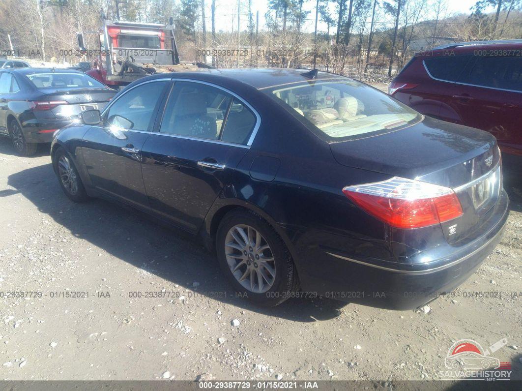 KMHGC4DEXBU113111 2011 HYUNDAI GENESIS photo no. 3