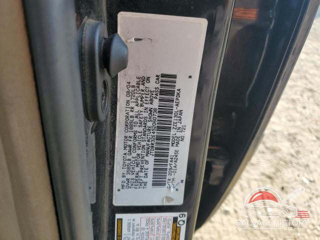 JTDBR32E452060738 2005 TOYOTA COROLLA photo no. 12