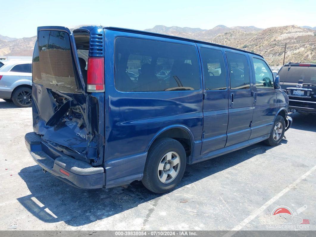 1GNFG65R211237883 2001 CHEVROLET EXPRESS LT photo no. 4