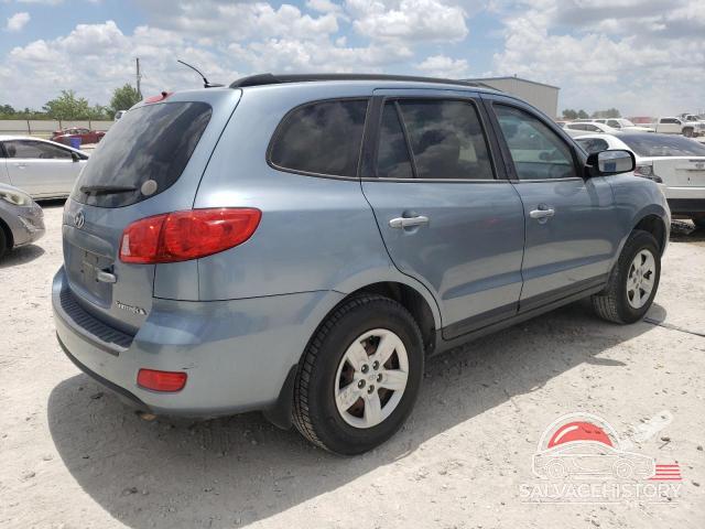 5NMSG13D89H329809 2009 HYUNDAI SANTA FE photo no. 3