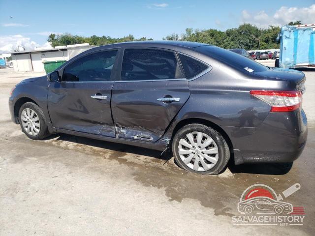 3N1AB7AP9EY291455 2014 NISSAN SENTRA photo no. 2