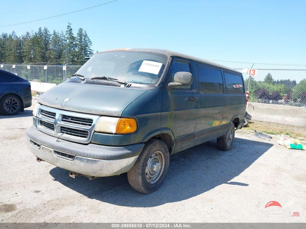 2B5WB25Z8WK158044 1998 DODGE RAM WAGON 2500 photo no. 2