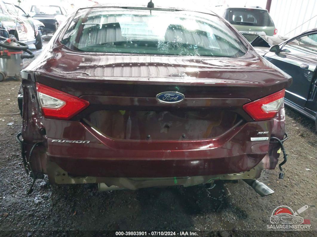 3FA6P0HRXDR225479 2013 FORD FUSION photo no. 6