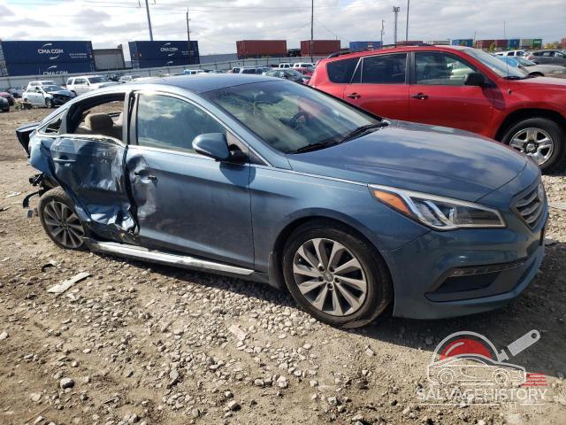 5NPE34AF0FH130475 2015 HYUNDAI SONATA photo no. 4
