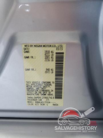 1N4AL3AP0FC290763 2015 NISSAN ALTIMA photo no. 13