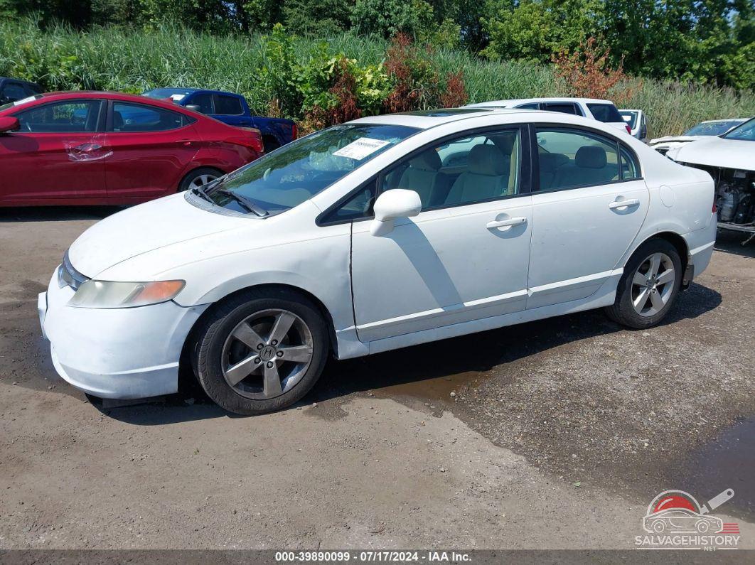 1HGFA16828L014942 2008 HONDA CIVIC photo no. 2