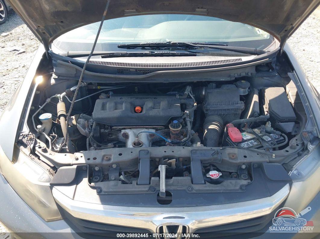 19XFB2F54CE367689 2012 HONDA CIVIC photo no. 10